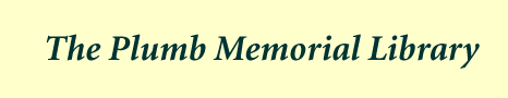 The Plumb Memorial Library